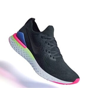Nike Women's Epic React Flyknit 2 Black Running Shoes